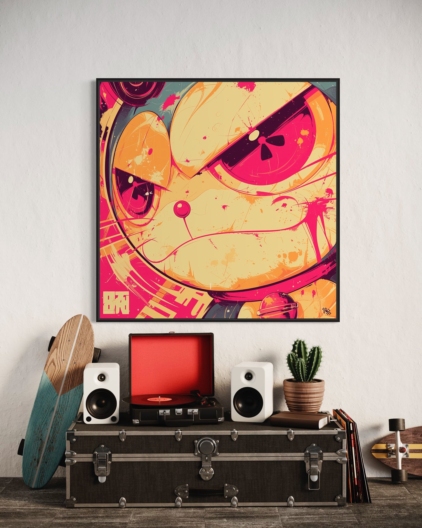 Colors Addict Doraemon (Canvas Print)