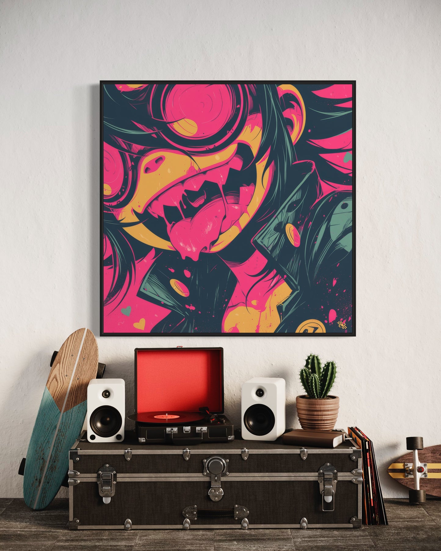 Colors Addict Feel Good (Canvas Print)