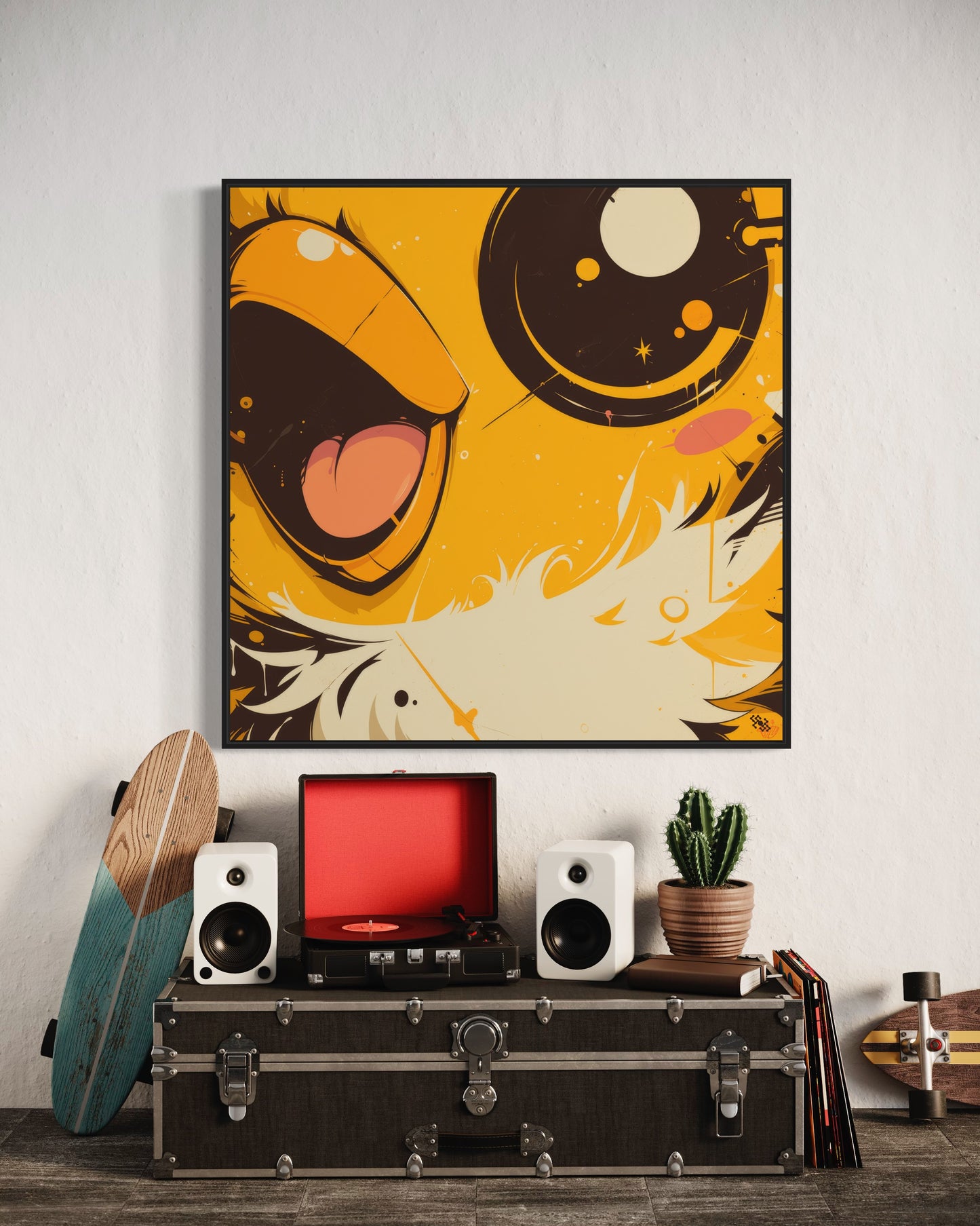 Colors Addict Choco (Canvas Print)