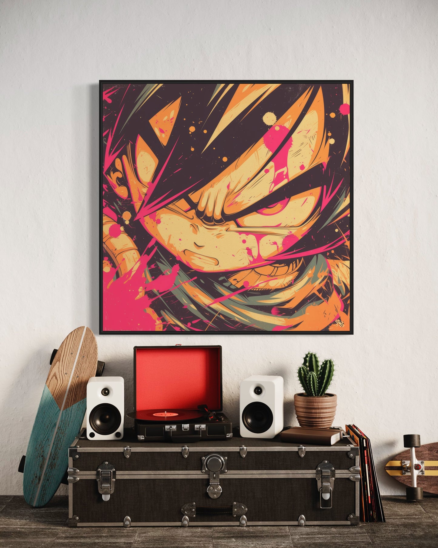 Colors Addict DBZ (Canvas Print)