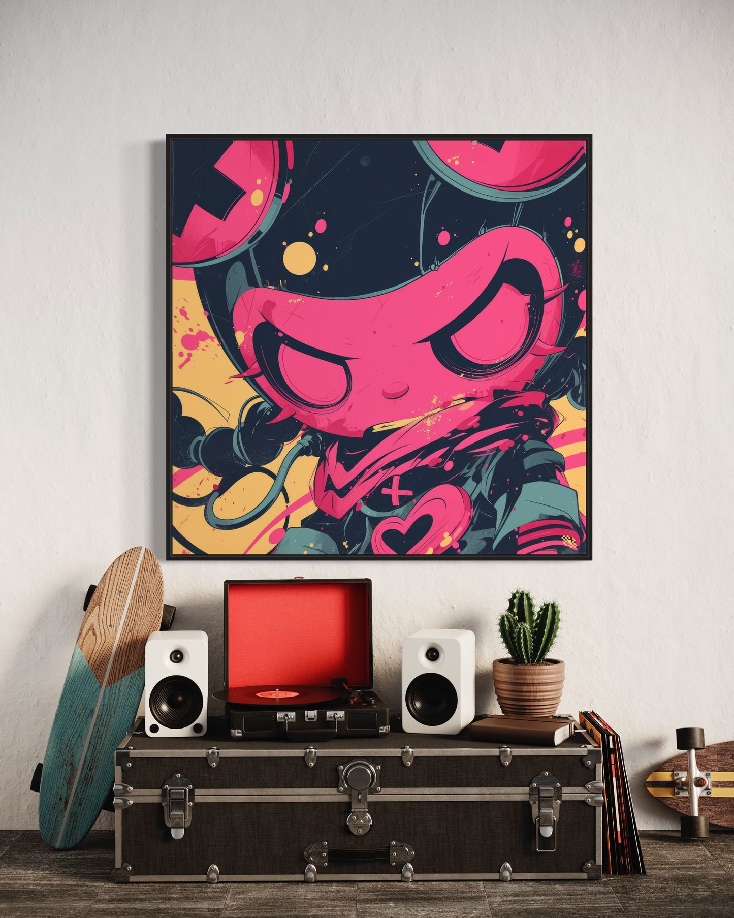 Colors Addict Ghot (Canvas Print)