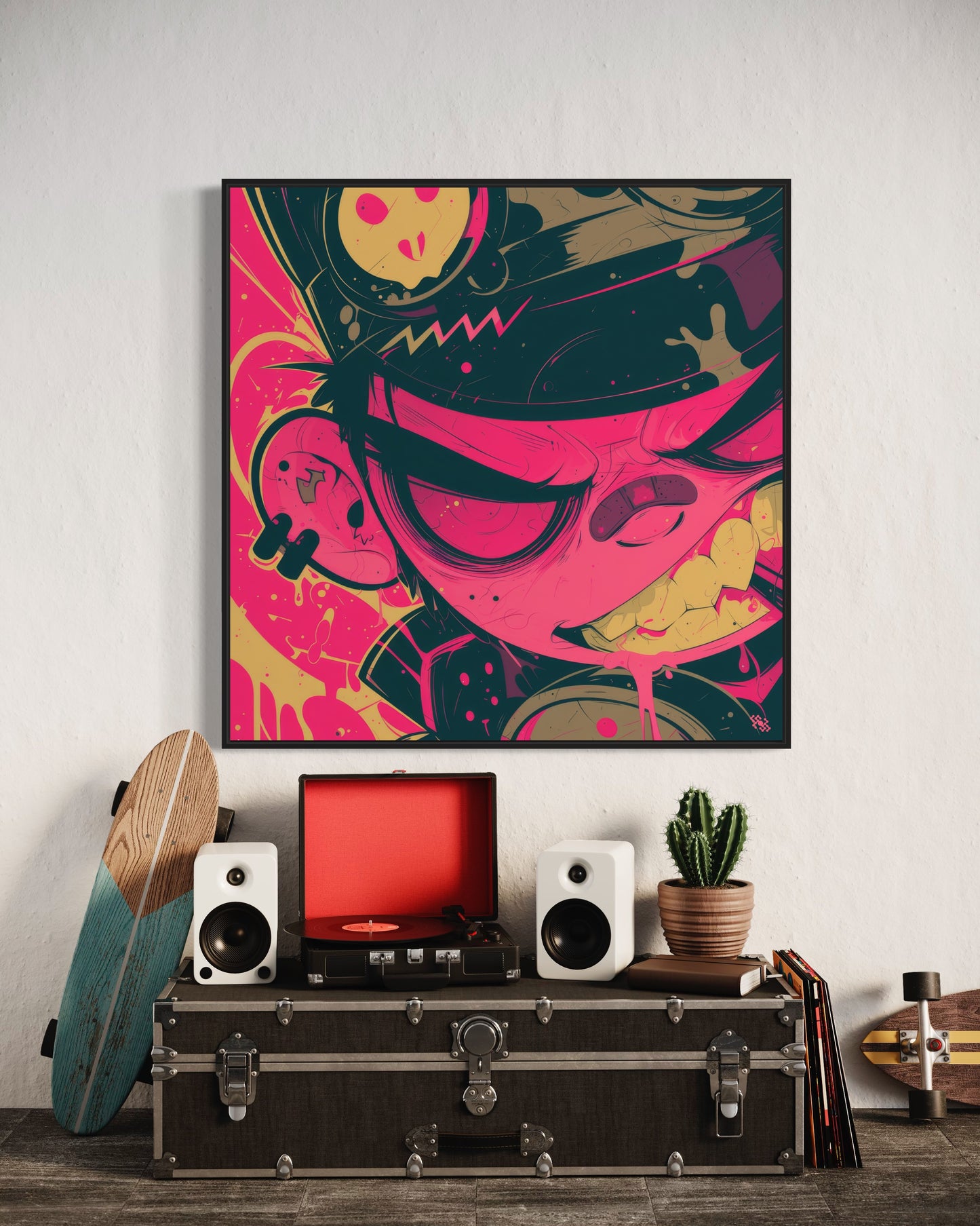 Colors Addict Feel Good (Canvas Print)