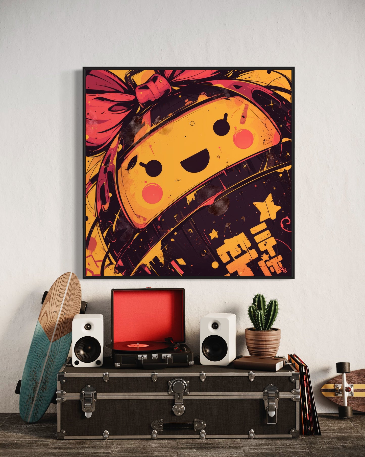 Colors Addict Bomb (Canvas Print)