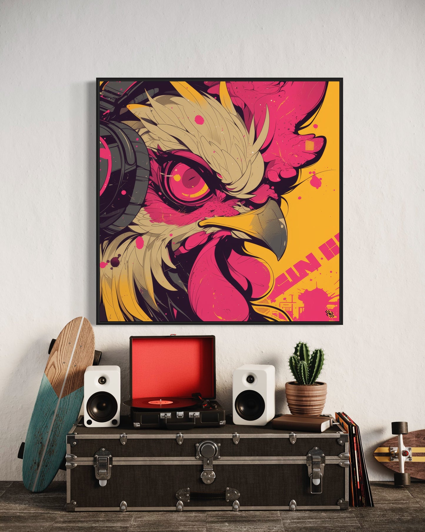 Colors Addict Roost (Canvas Print)
