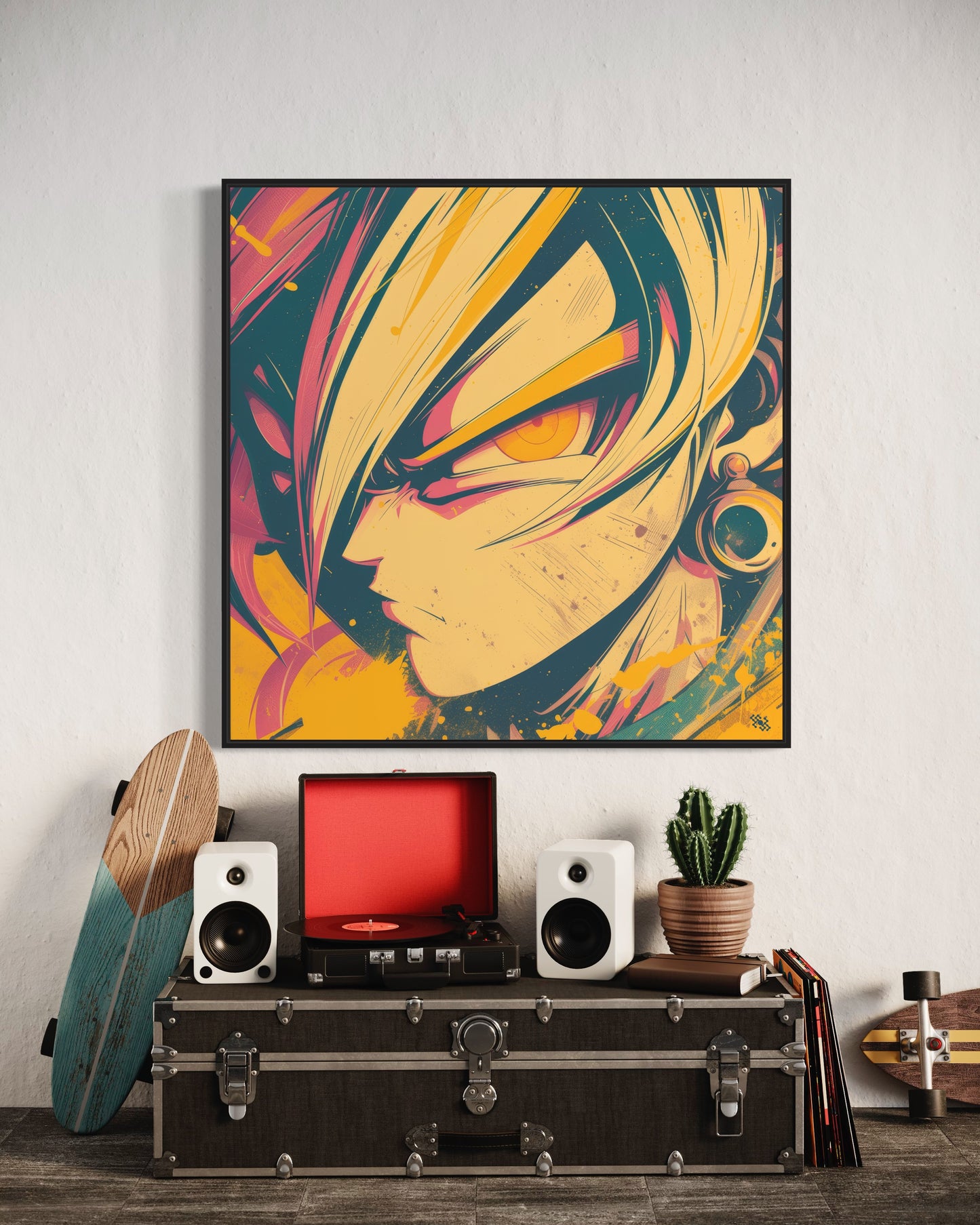 Colors Addict DBZ (Canvas Print)