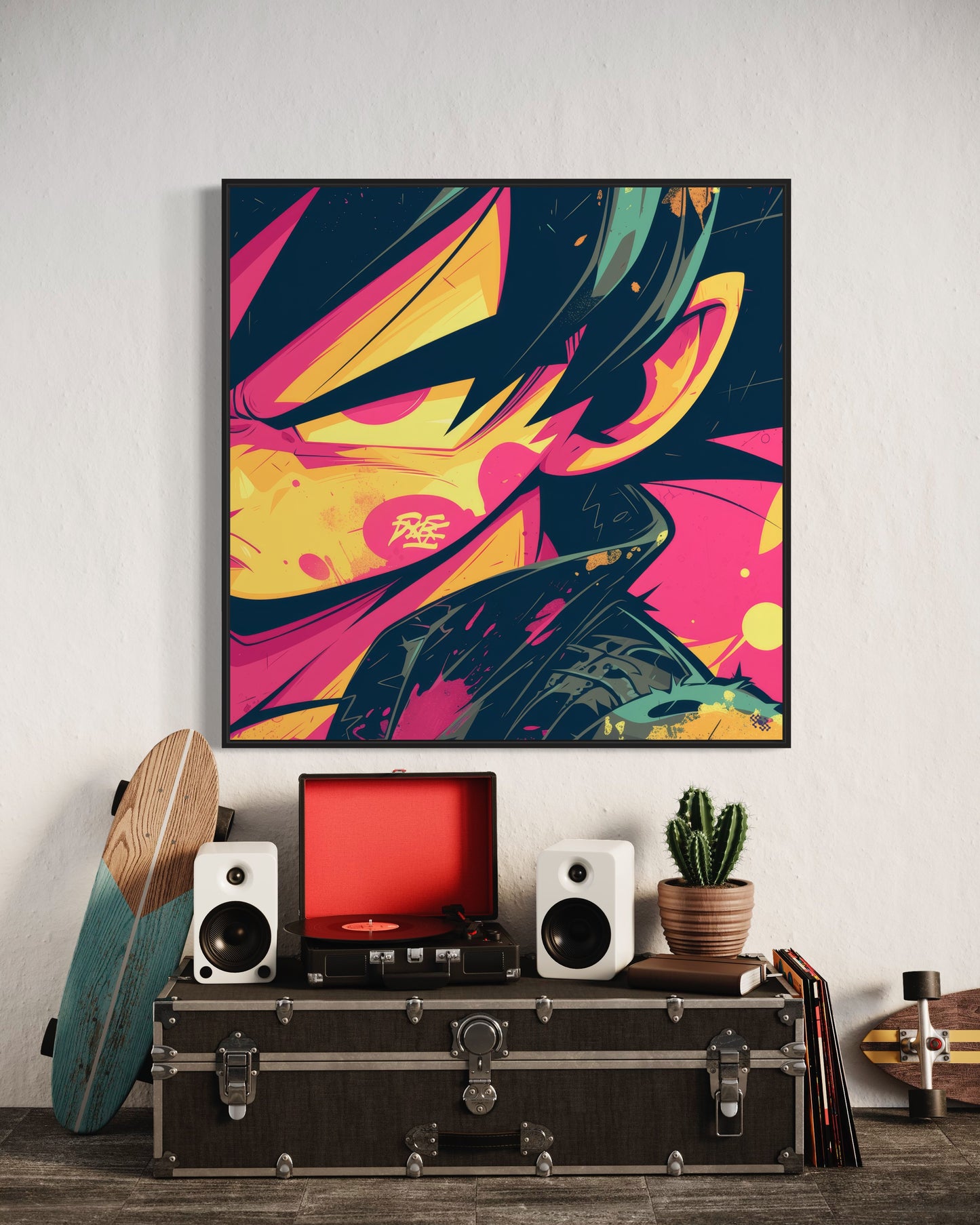 Colors Addict DBZ (Canvas Print)