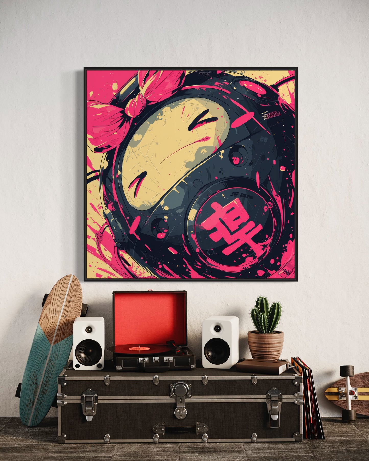 Colors Addict Bomb (Canvas Print)