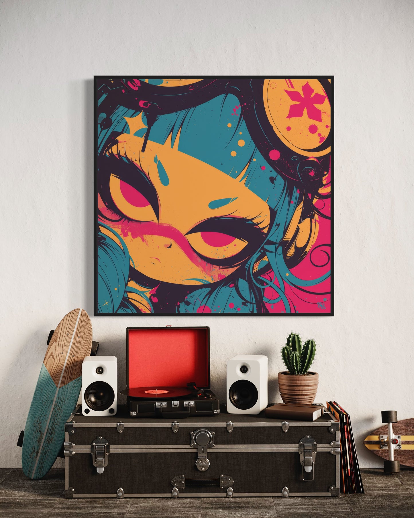Colors Addict Ghot (Canvas Print)