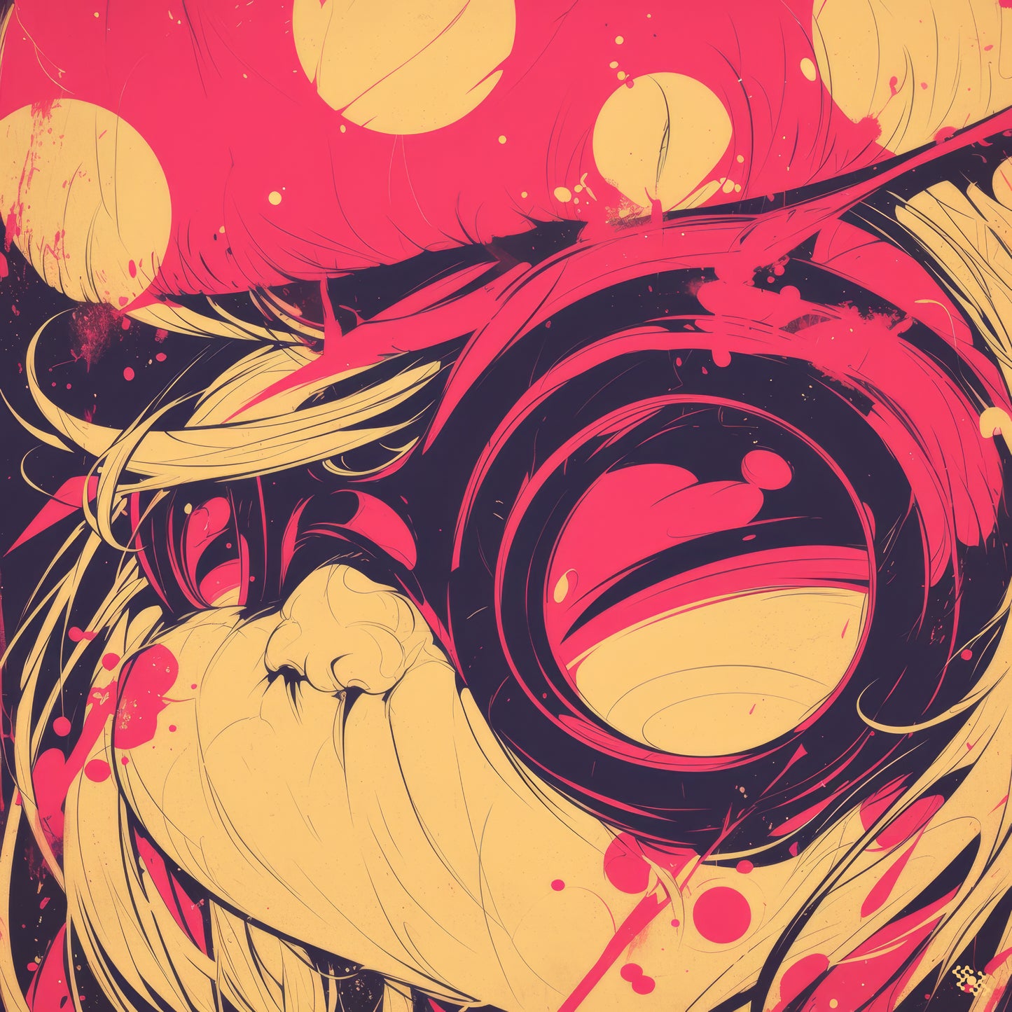 Colors Addict Shroom (Canvas Print)