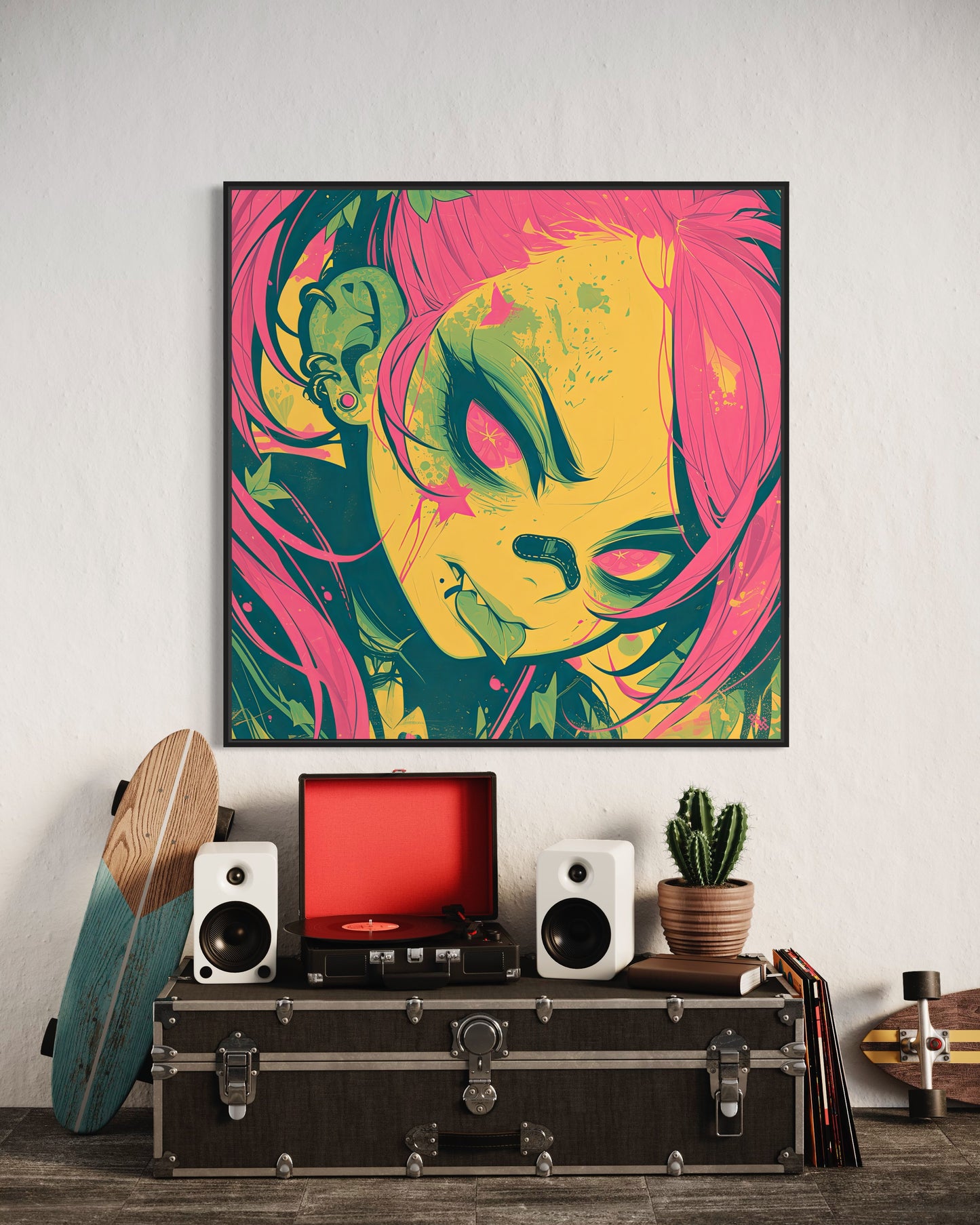 Colors Addict Ivy (Canvas Print)
