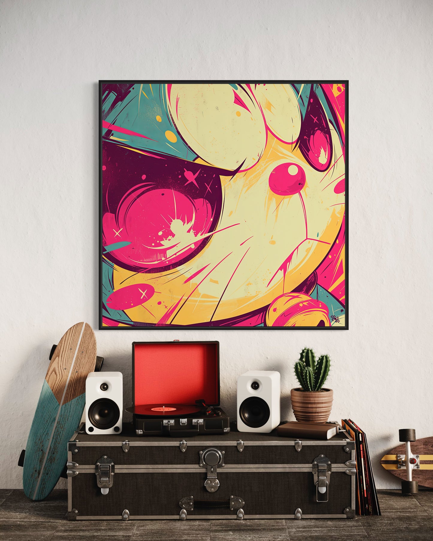 Colors Addict Doraemon (Canvas Print)