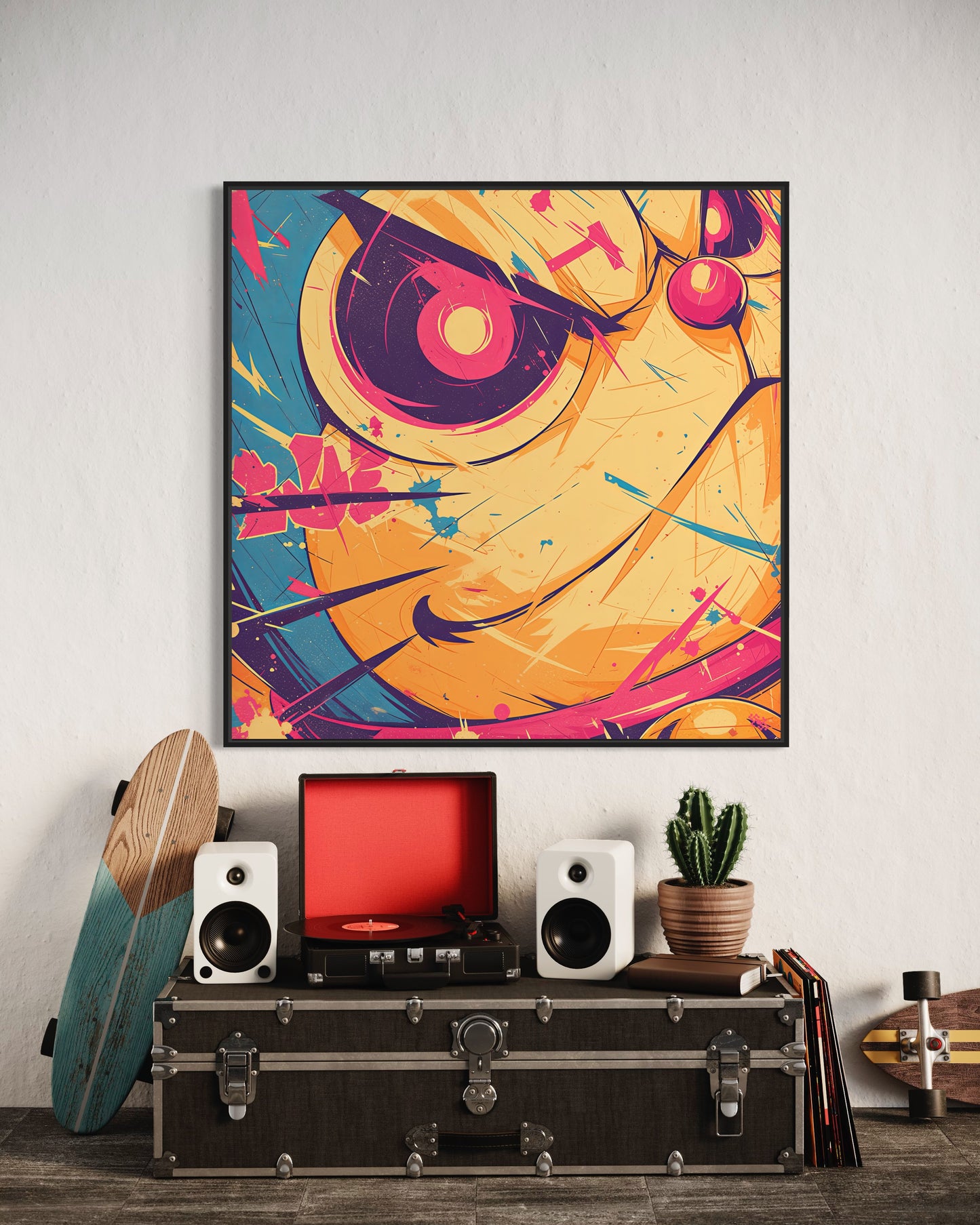 Colors Addict Doraemon (Canvas Print)