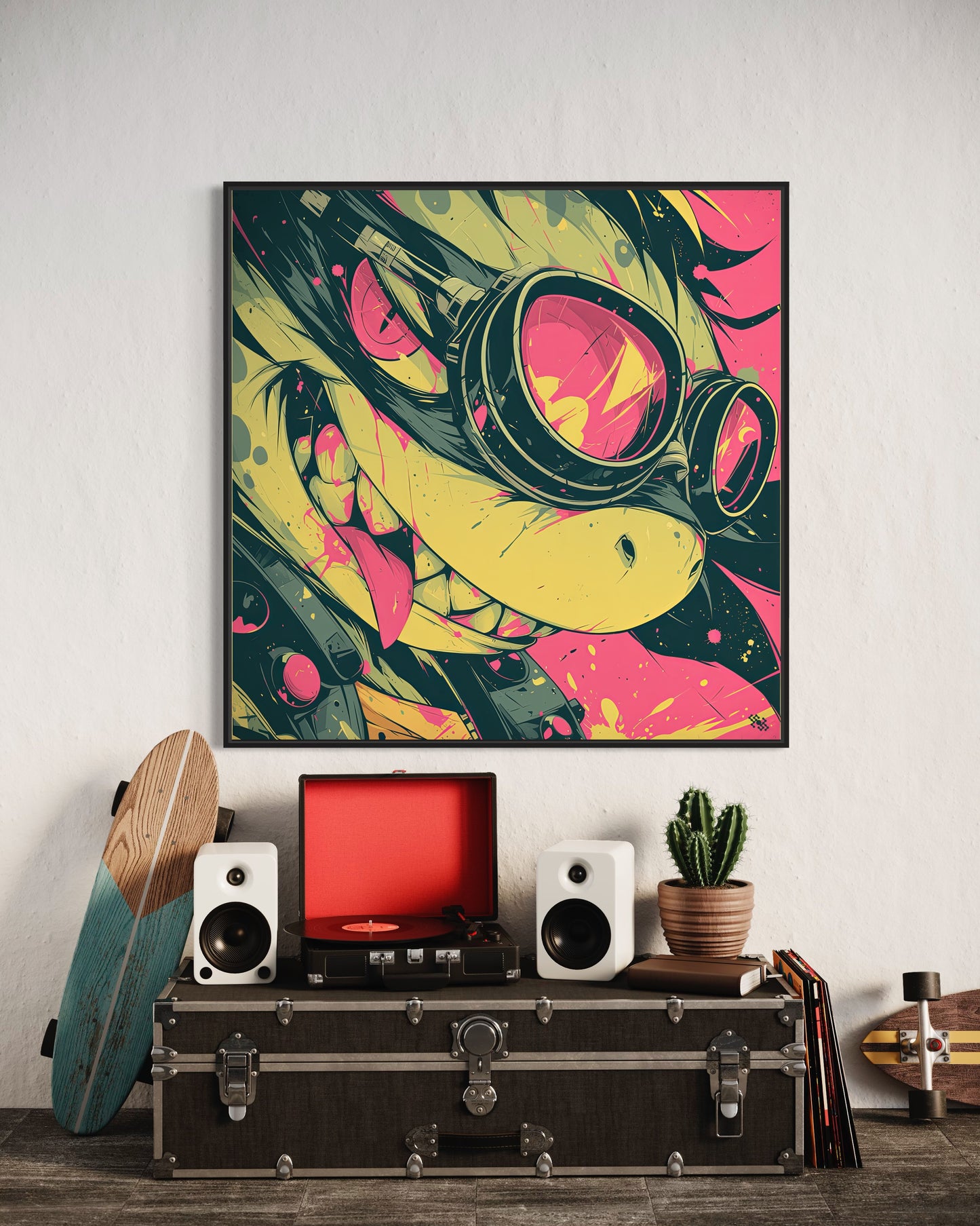 Colors Addict Ninja Turtle (Canvas Print)