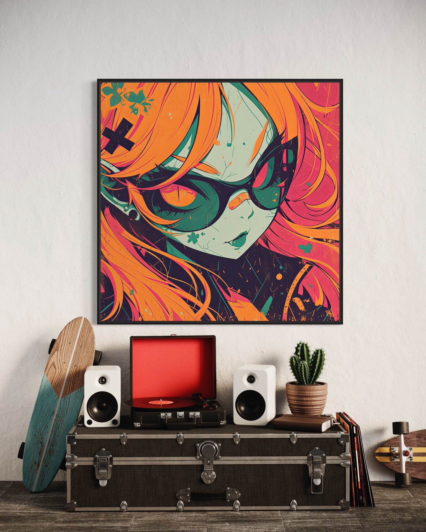 Colors Addict Ivy (Canvas Print)