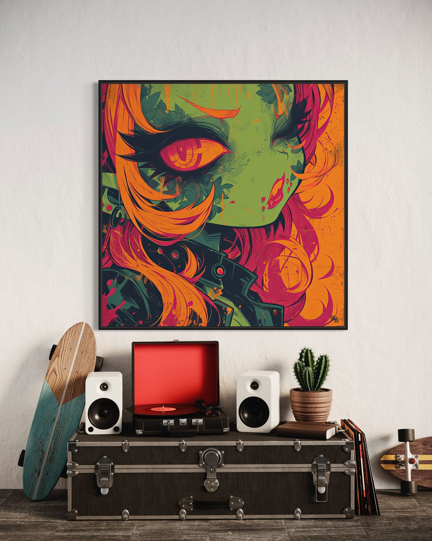 Colors Addict Ivy (Canvas Print)