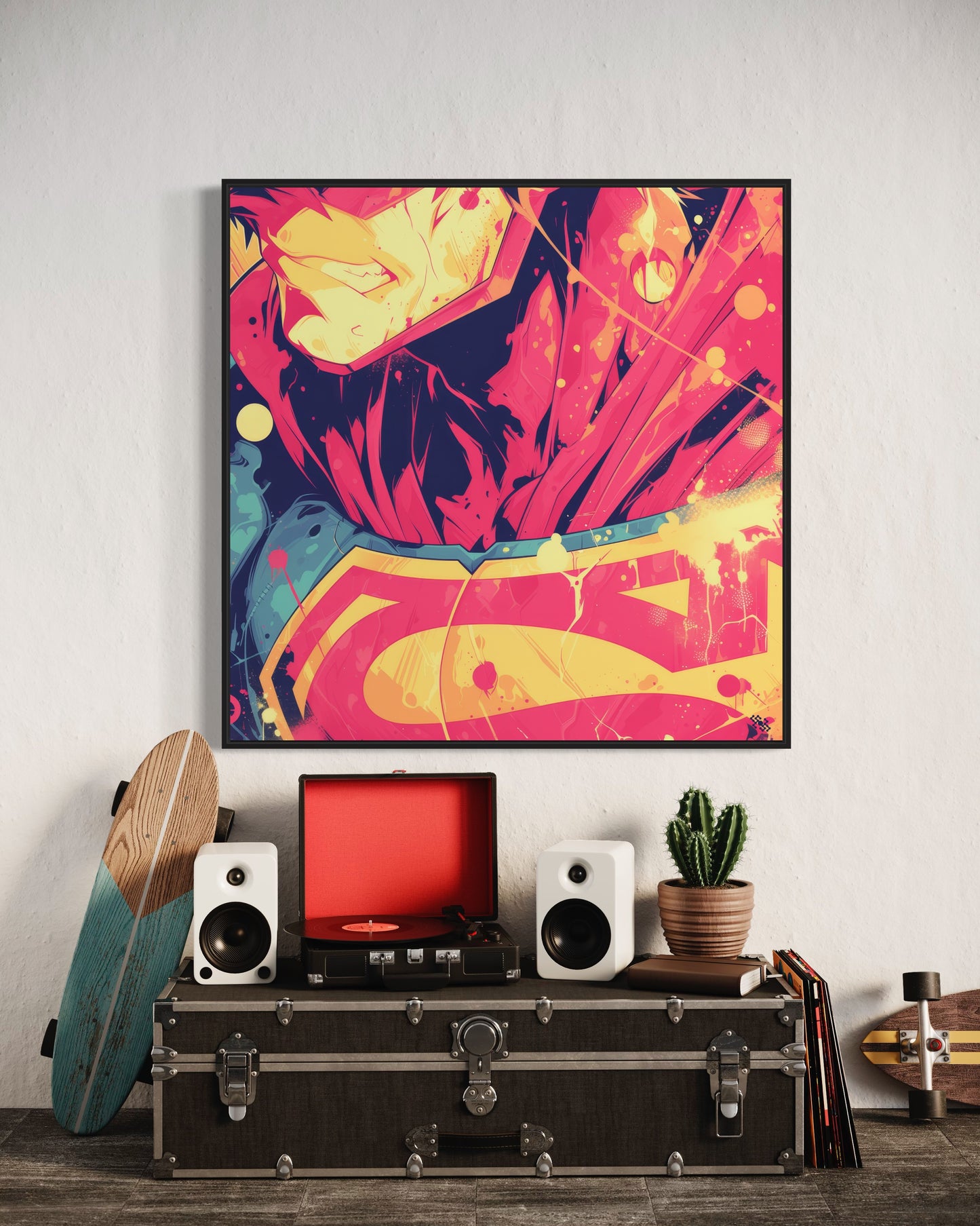 Colors Addict  Super (Canvas Print)