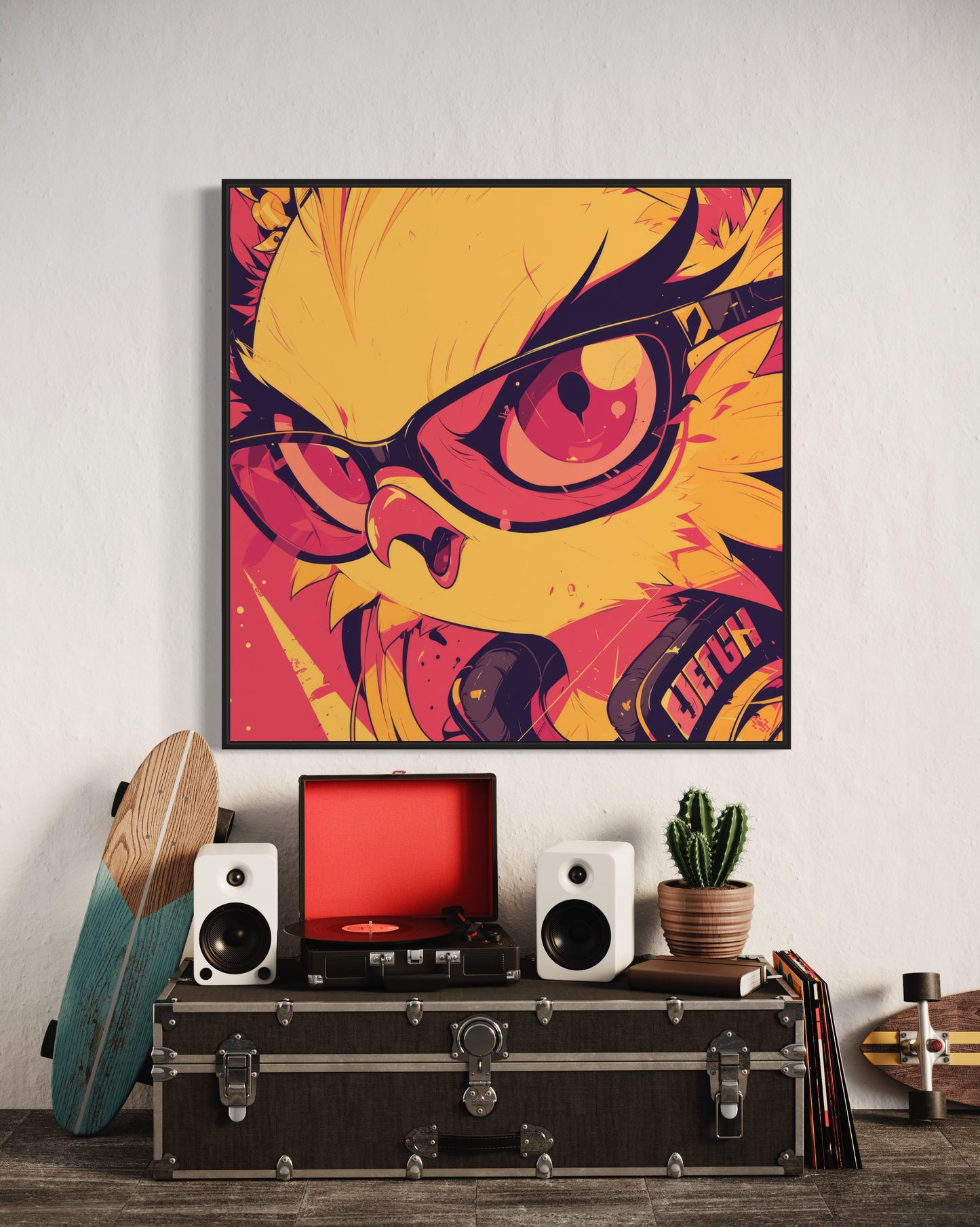 Colors Addict Choco (Canvas Print)