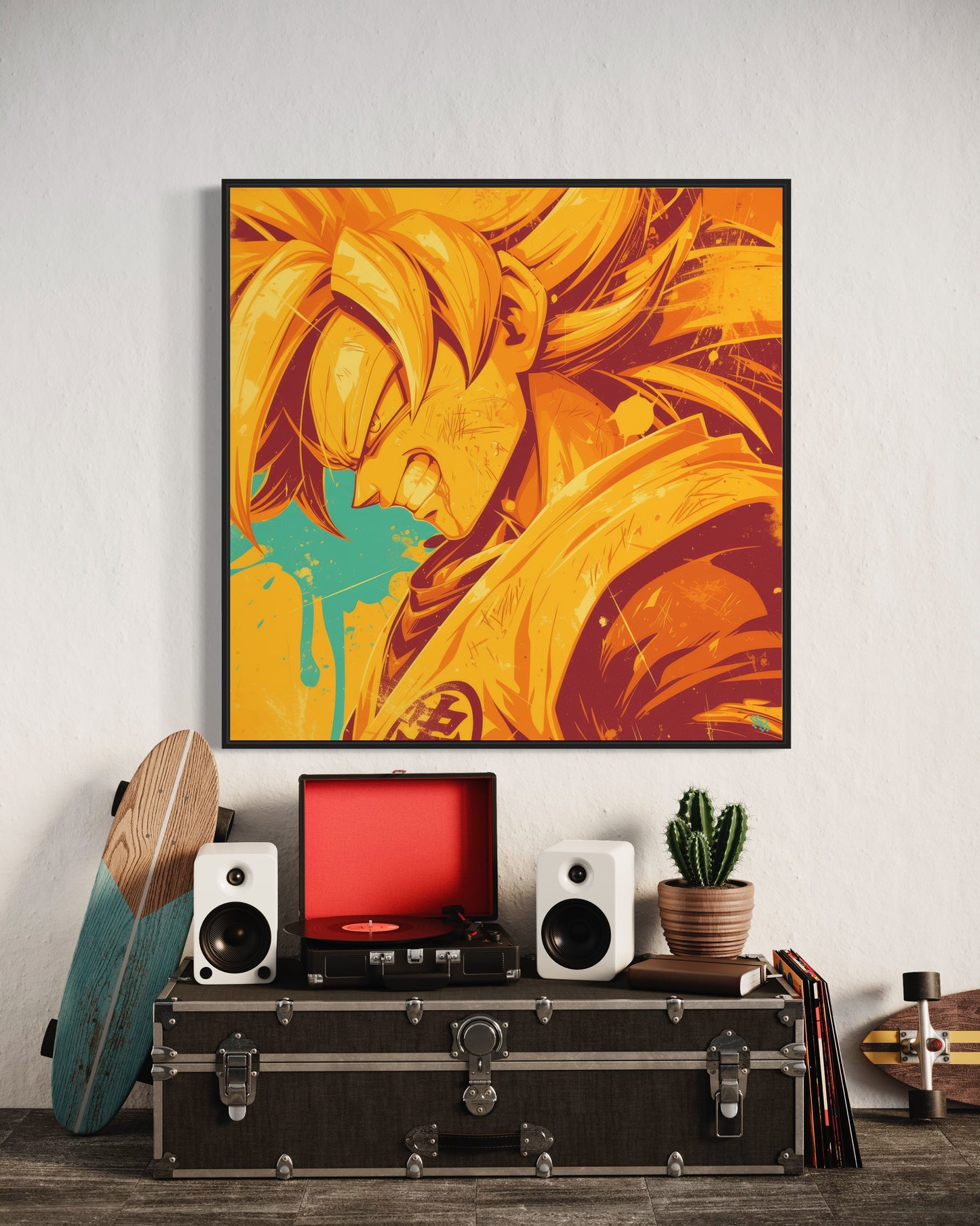 Colors Addict DBZ (Canvas Print)