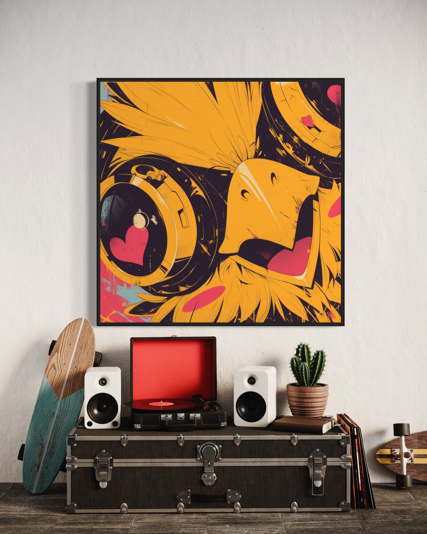 Colors Addict Choco (Canvas Print)