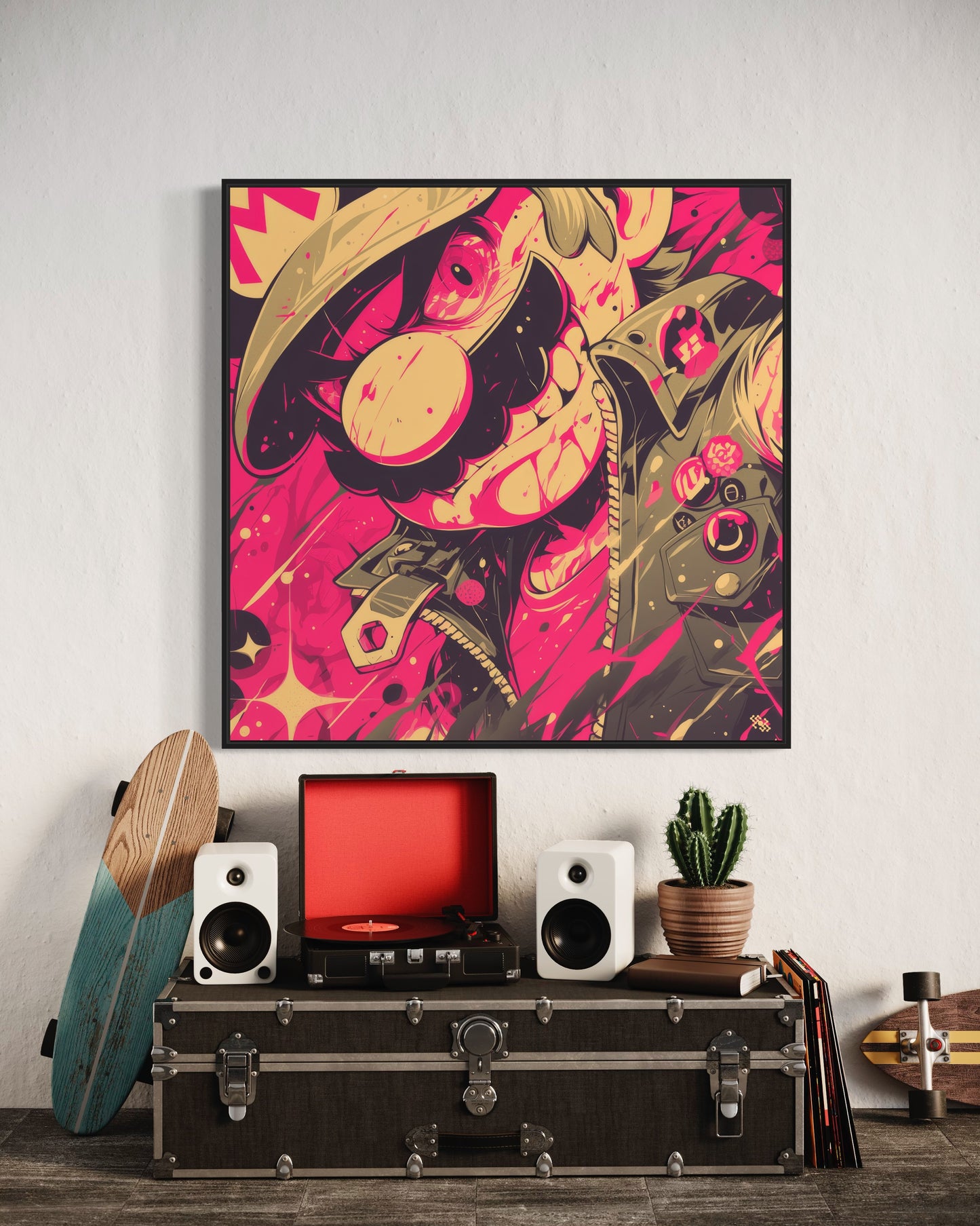 Colors Addict The Plumber (Canvas Print)