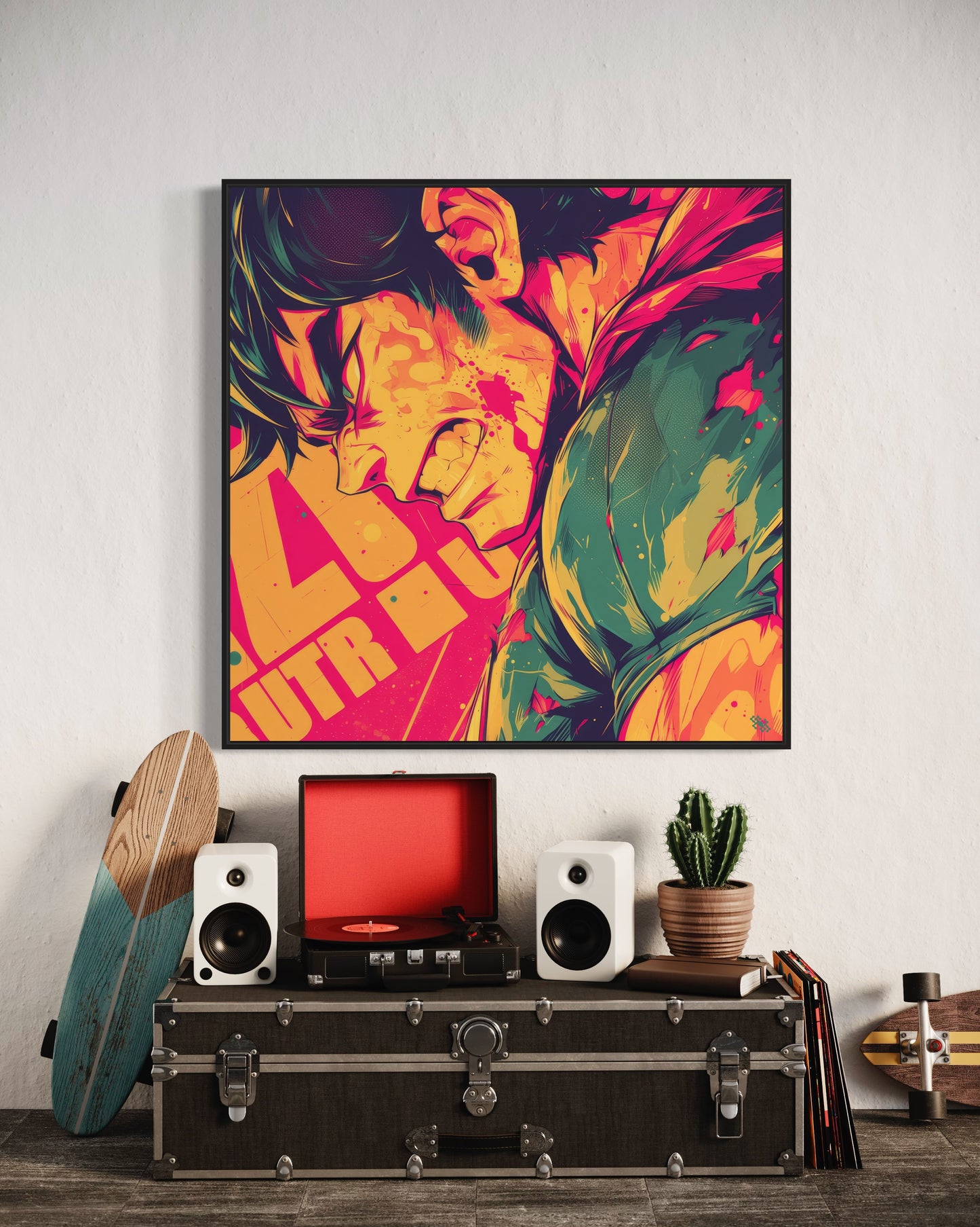 Colors Addict  Super (Canvas Print)