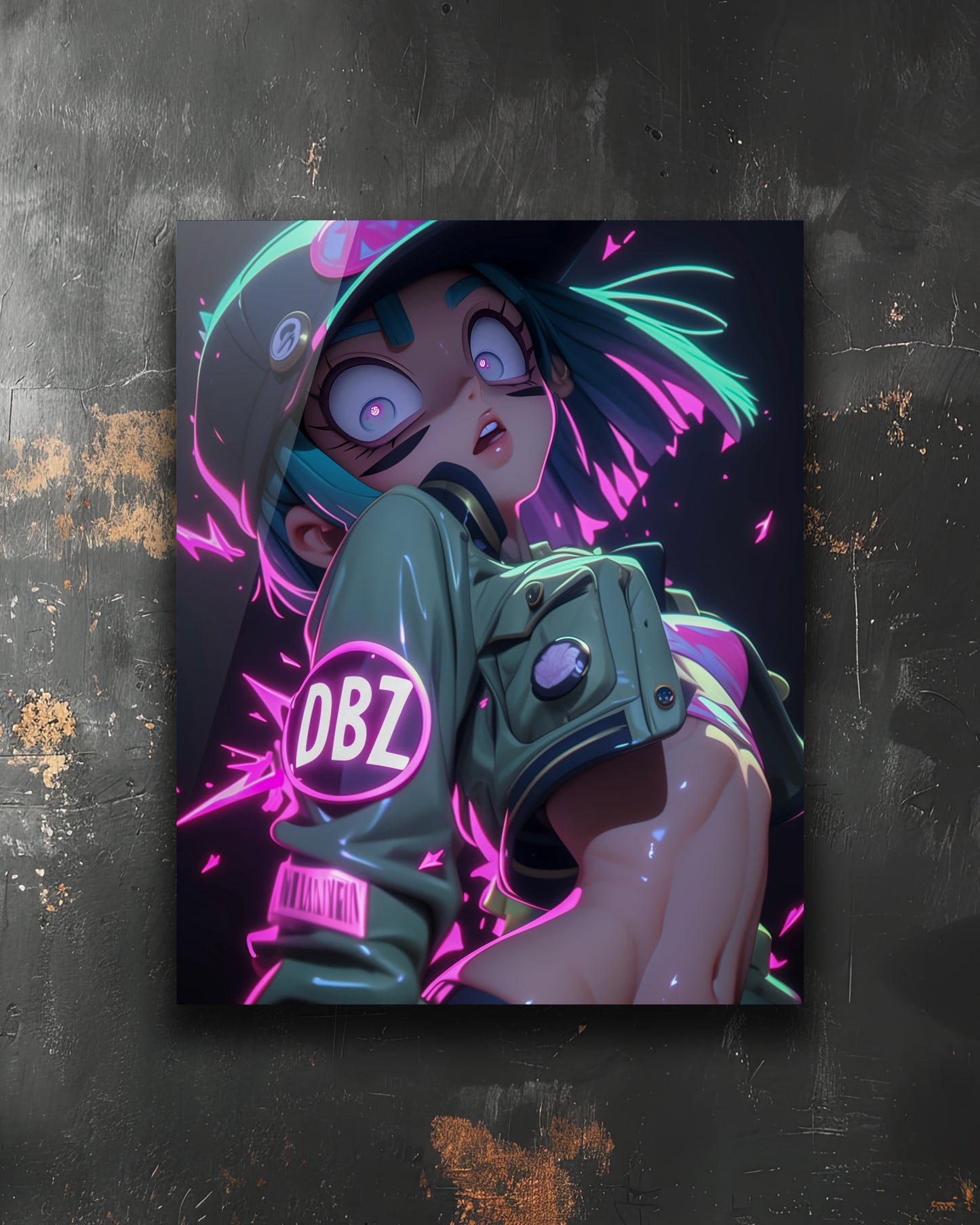 Cyberpunk Childlike Bulma