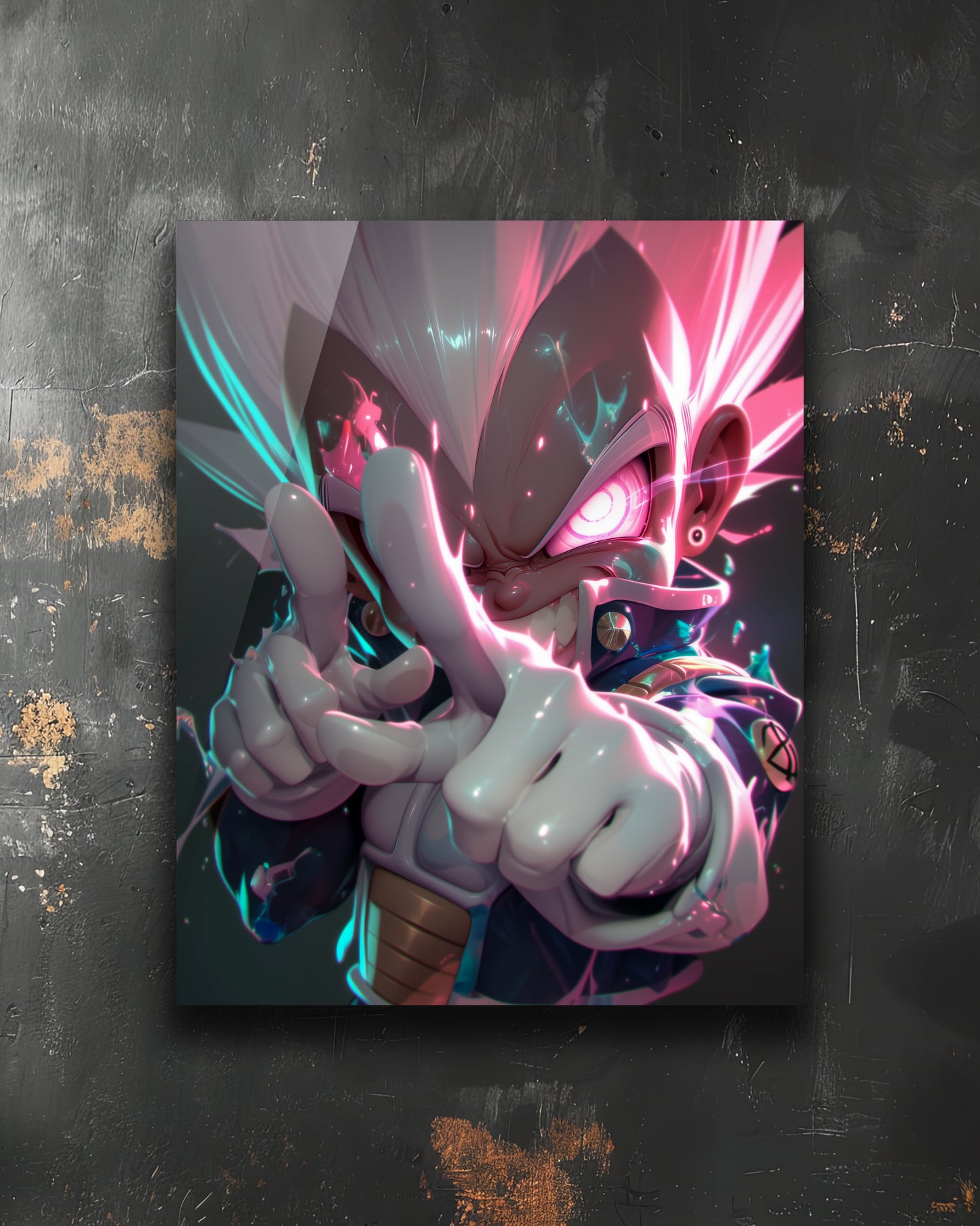 Cyberpunk Childlike Vegeta