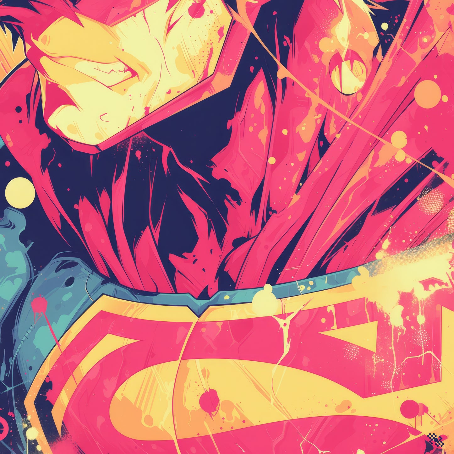 Colors Addict  Super (Canvas Print)