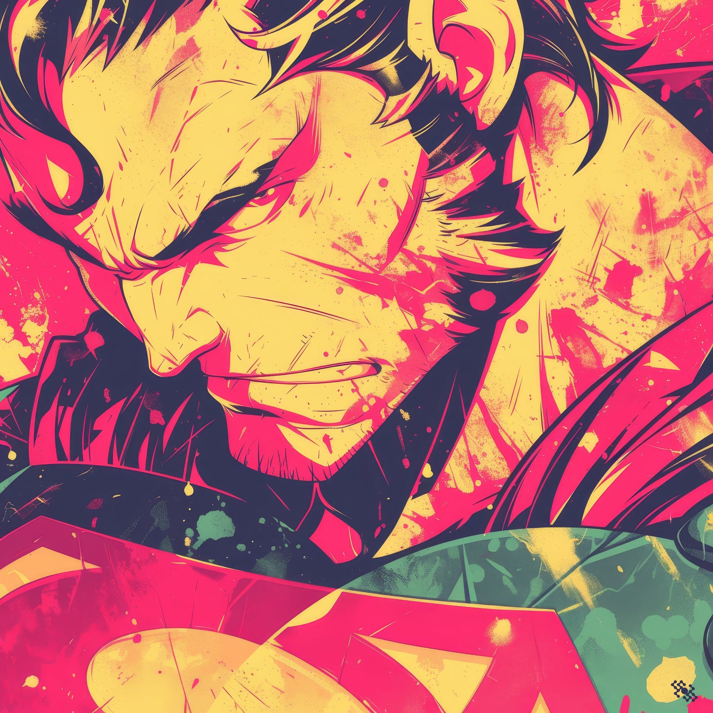 Colors Addict  Super (Canvas Print)