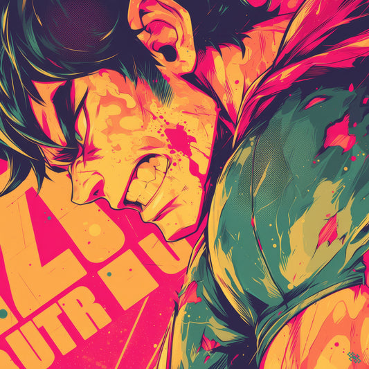 Colors Addict  Super (Canvas Print)