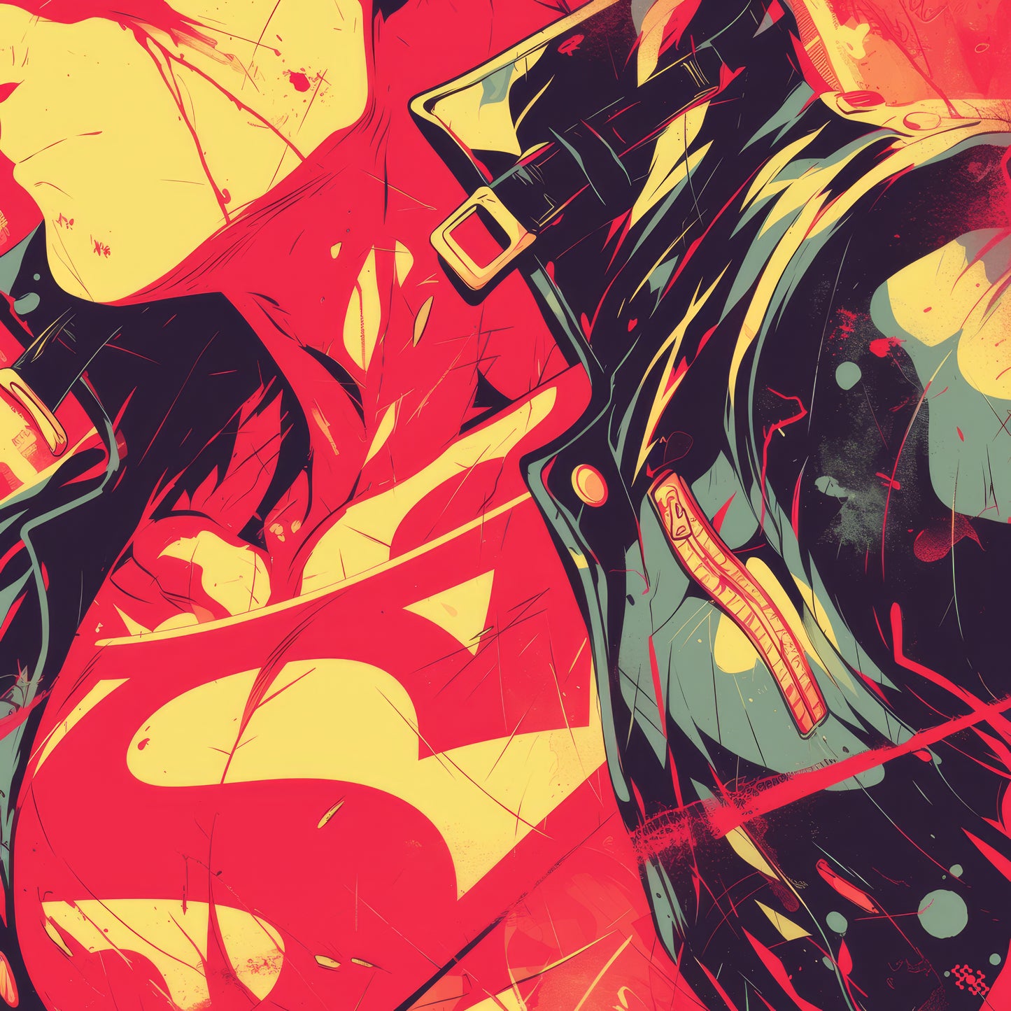 Colors Addict  Super (Canvas Print)