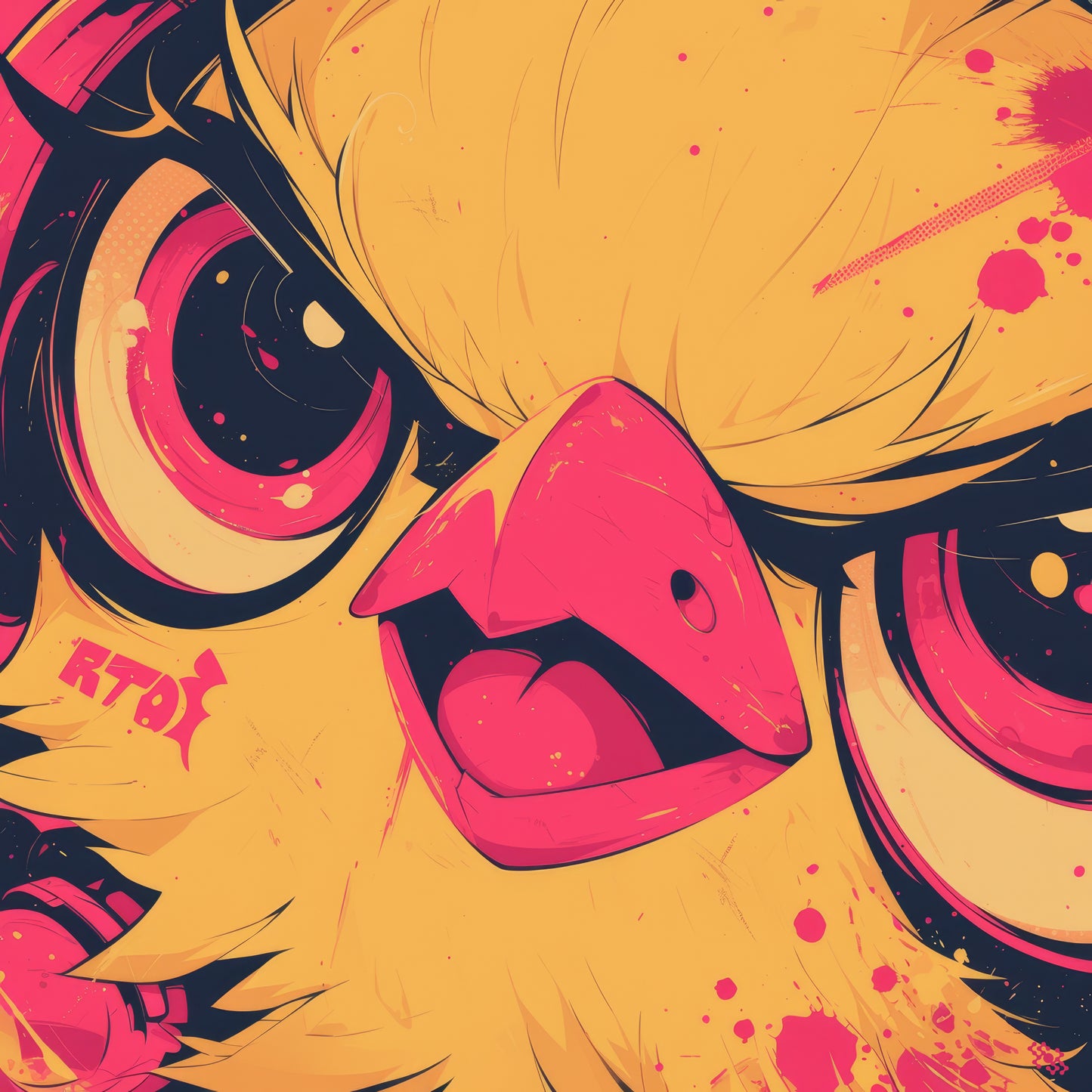 Colors Addict Choco (Canvas Print)