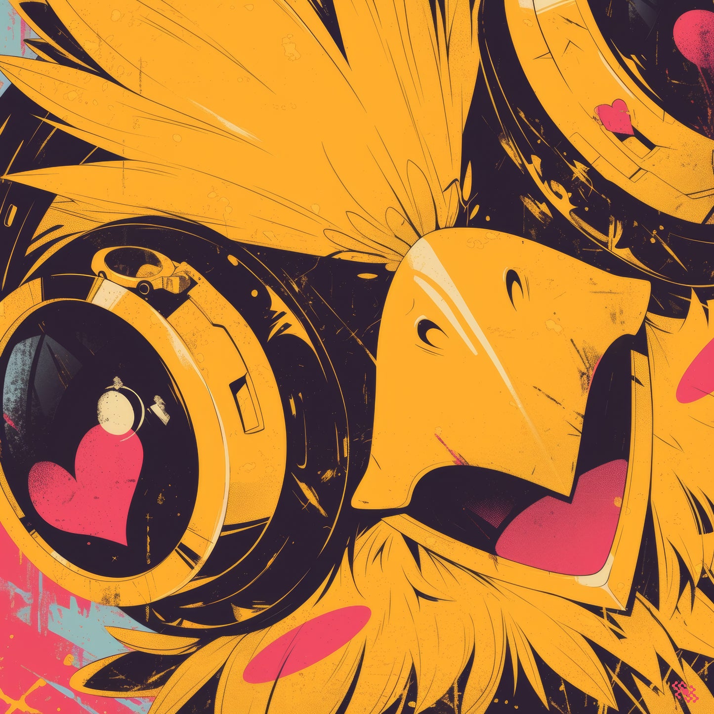 Colors Addict Choco (Canvas Print)