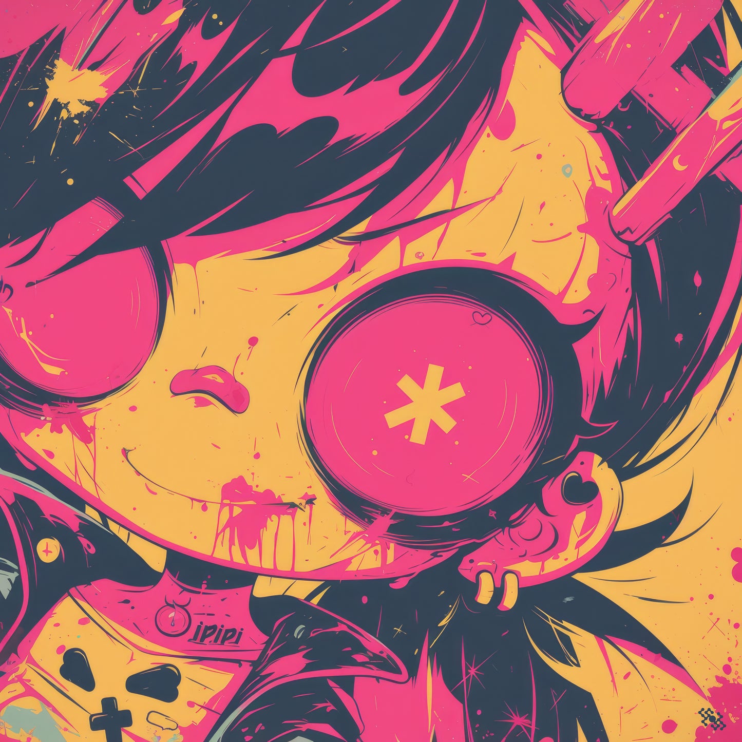 Colors Addict Ghot (Canvas Print)