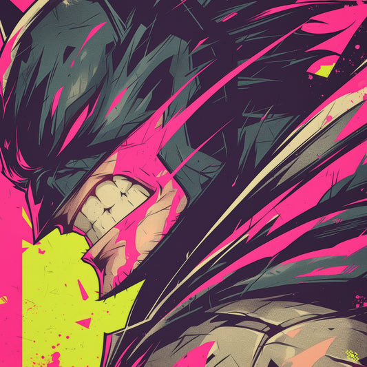 Colors Addict The Bat (Canvas Print)