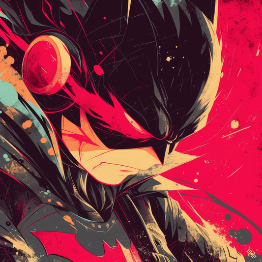 Colors Addict The Bat (Canvas Print)