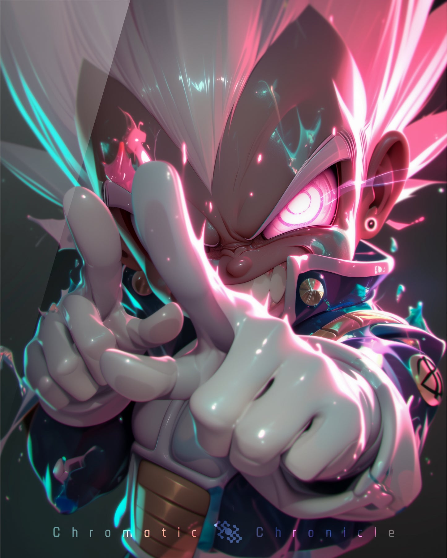 Cyberpunk Childlike Vegeta