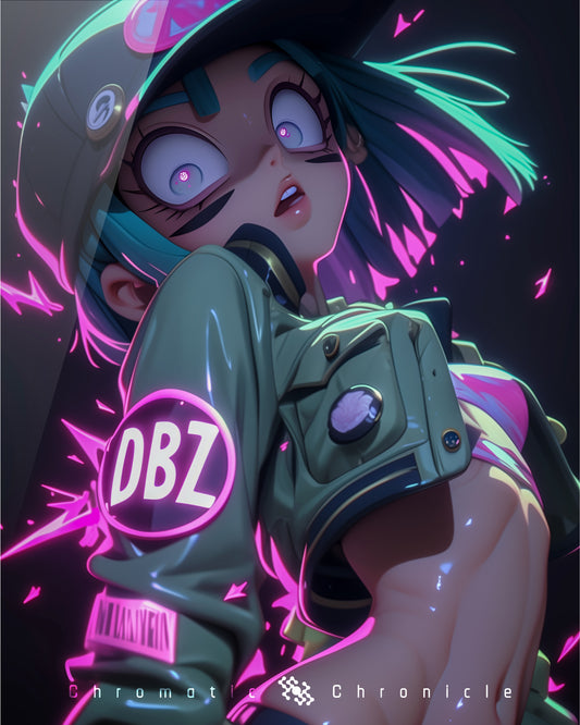Cyberpunk Childlike Bulma
