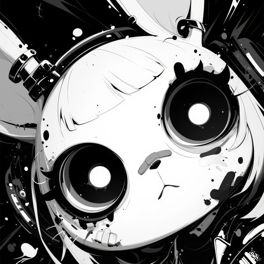 Colors Addict Rabbit Eye Momentum  (Canvas Print)