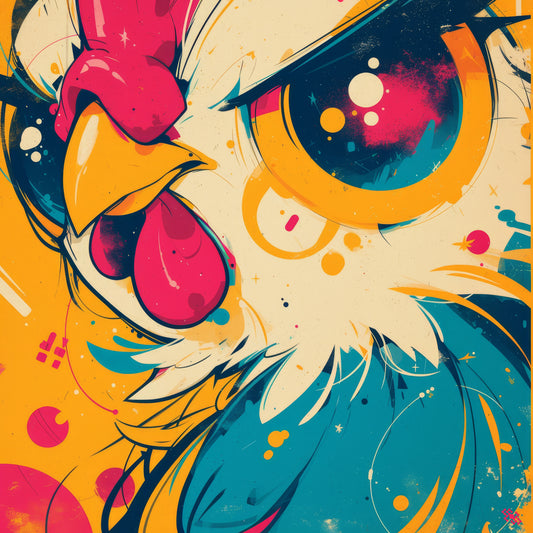 Colors Addict Roost (Canvas Print)