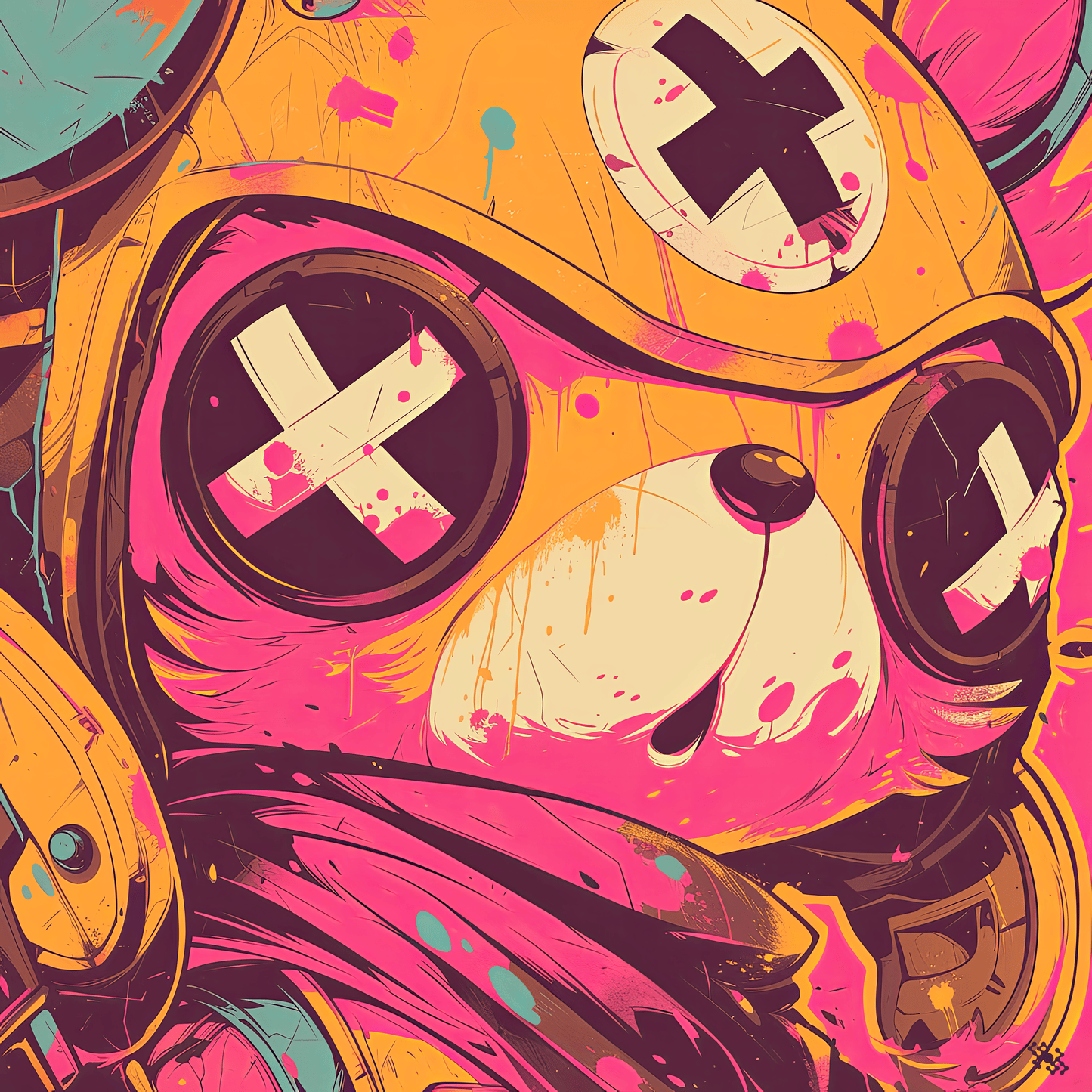 Colors Addict Tony Tony (Canvas Print)