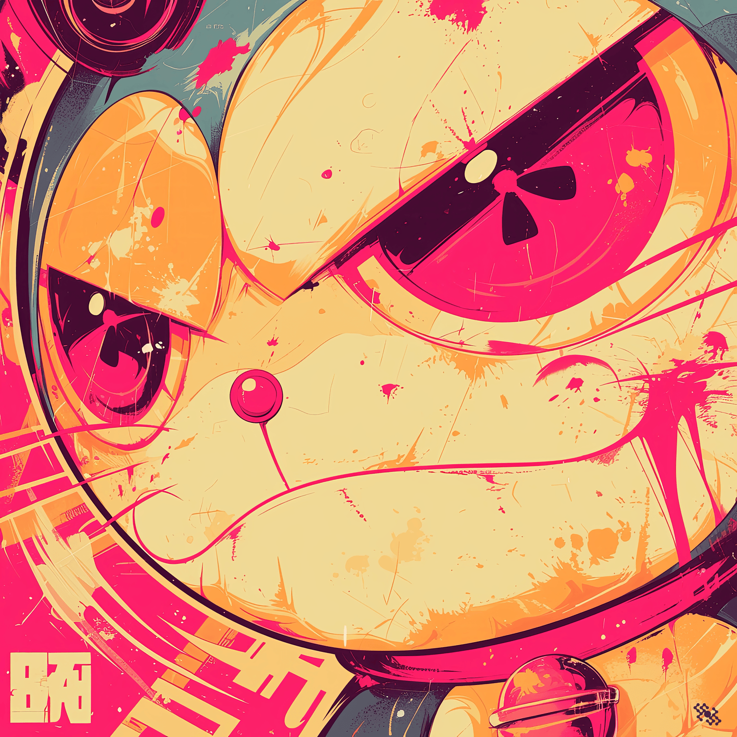 Colors Addict Doraemon (Canvas Print)