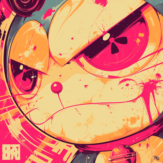 Colors Addict Doraemon (Canvas Print)