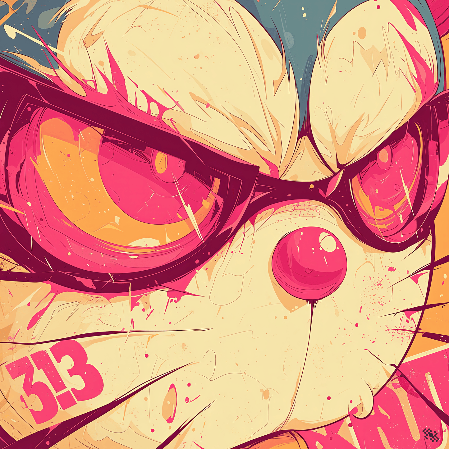 Colors Addict Doraemon (Canvas Print)