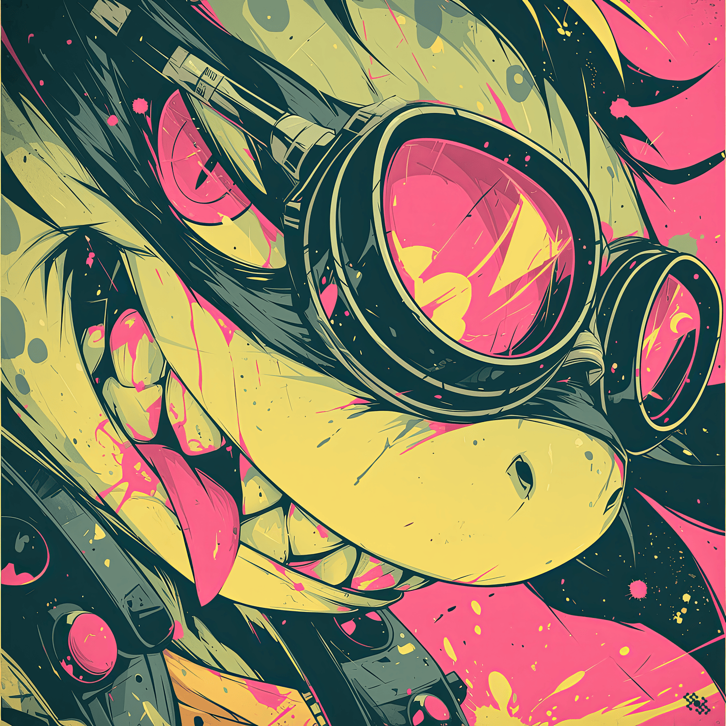 Colors Addict Ninja Turtle (Canvas Print)