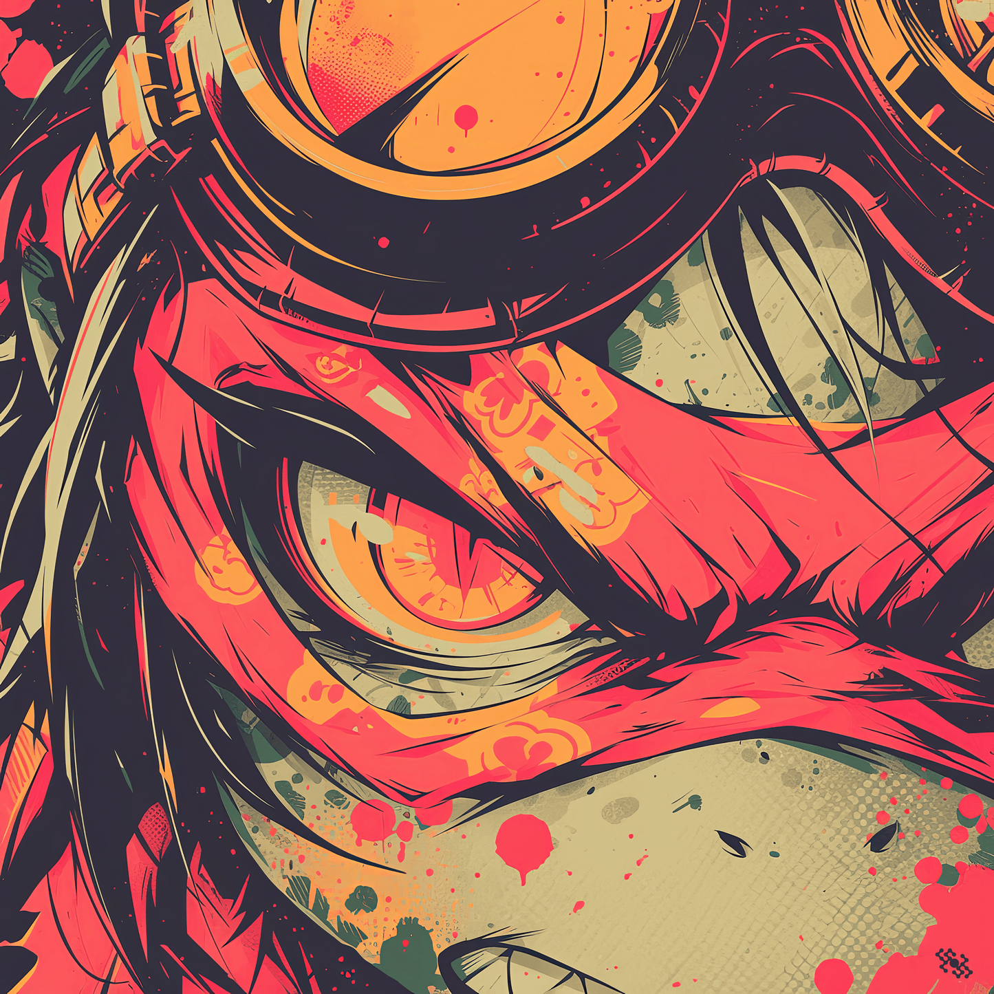 Colors Addict Ninja Turtle (Canvas Print)