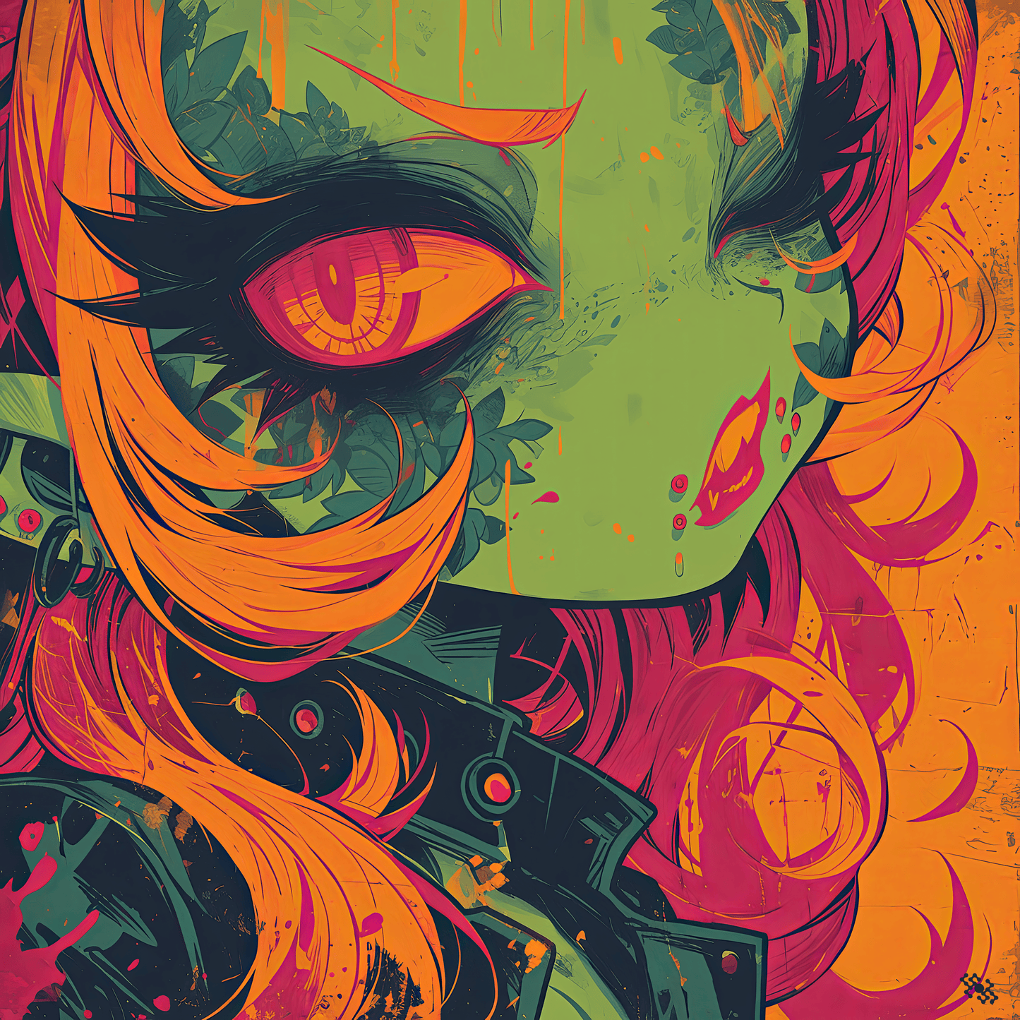 Colors Addict Ivy (Canvas Print)