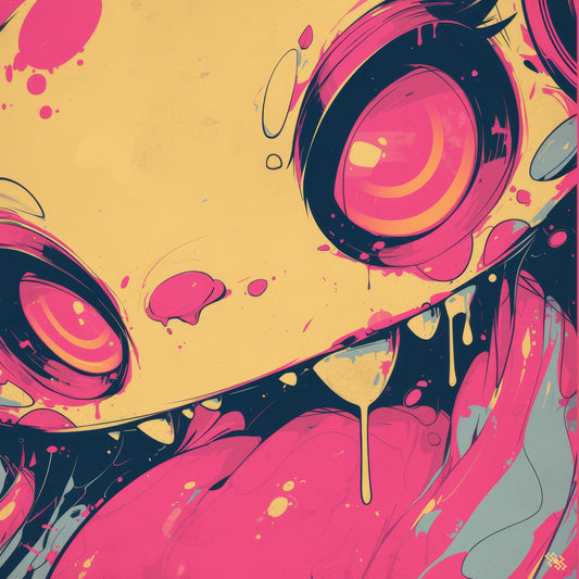 Colors Addict  Shroom (Canvas Print)