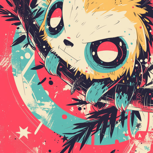 Colors Addict  Lazy (Canvas Print)