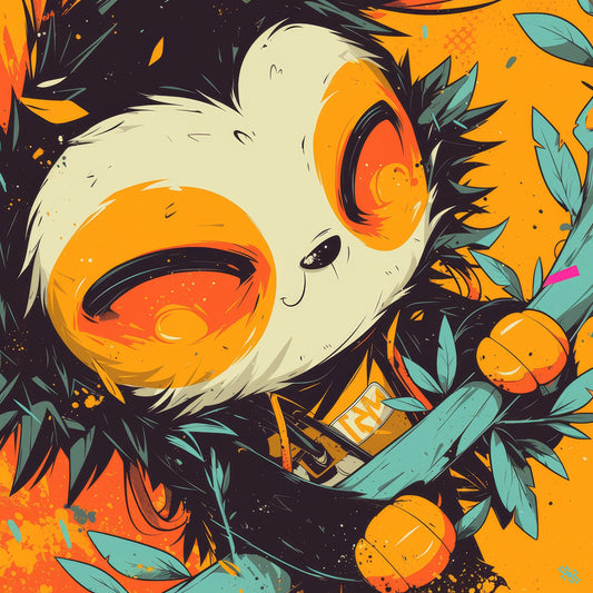 Colors Addict  Lazy (Canvas Print)